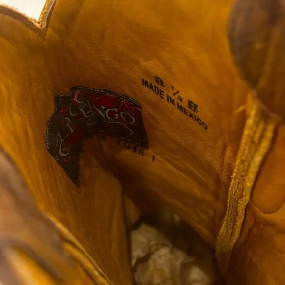 NWT Old Gringo Flora Floral Embroidered Cowboy Boots, Size 8.5 - Picture 5 of 9